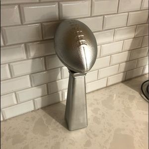 Super bowl party mini trophy